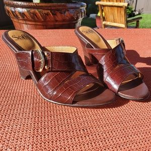 Sofft Reptile Wedged Heels